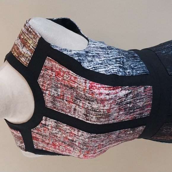 💥Closet Closing Sale 💥 BCBGMaxazria Colorblock Dress - Picture 4 of 8